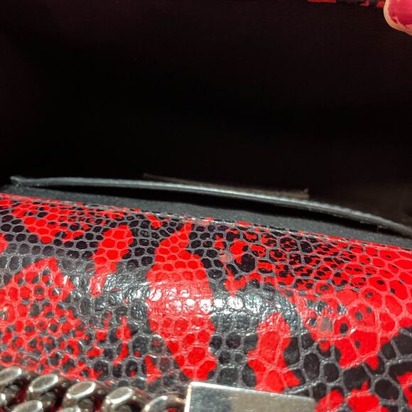 Yves Saint Laurent Red and Black Crossbody Bag - Picture 6 of 6